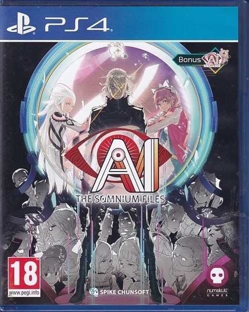 AI The Somnium Files - PS4 (A Grade) (Genbrug)
